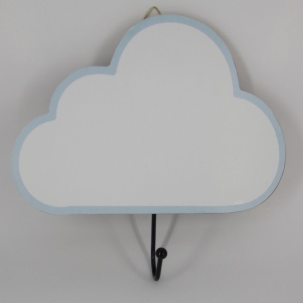 🍍🍍🍍 3 / $15 Decorative Cloud Children's Wall Plaque / Hook